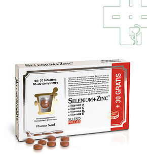 Selenium + Zinc - Promopack 90 comprimés + 30 gratuits