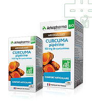 Arkogélules Curcuma Pipérine BIO - 40 ou 130 gélules