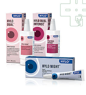 Hylo Dual 10ml - Hylo Dual Intense 10ml ou Hylo Night 5g