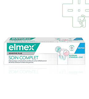 Elmex Sensitive Plus soin complet - Dentifrice 75ml