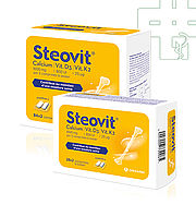 Steovit Calcium Vit. D3 Vit. K2 - 28x2 ou 84x2 comprimés à avaler