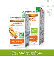 Arkogélules Ginseng bio - 45 ou 150 gélules