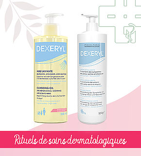 Rituel de soins dermatologiques - Dexeryl