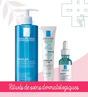 Rituel de soins dermatologiques - La Roche-Posay Effaclar