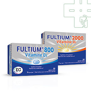 FULTIUM® 800 ou FULTIUM® 2000 - 90 gélules molles