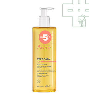 Avene XeraCalm A.D Huile lavante relipidante - 400ml