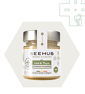 BEEHUB MIEL & THYM - 165g